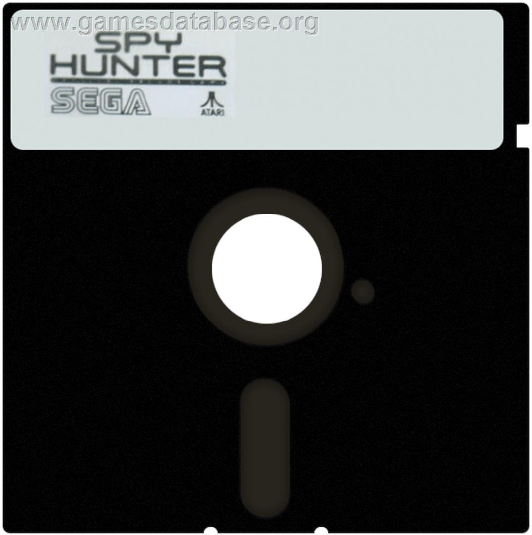 Spy Hunter - Atari 8-bit - Artwork - Disc