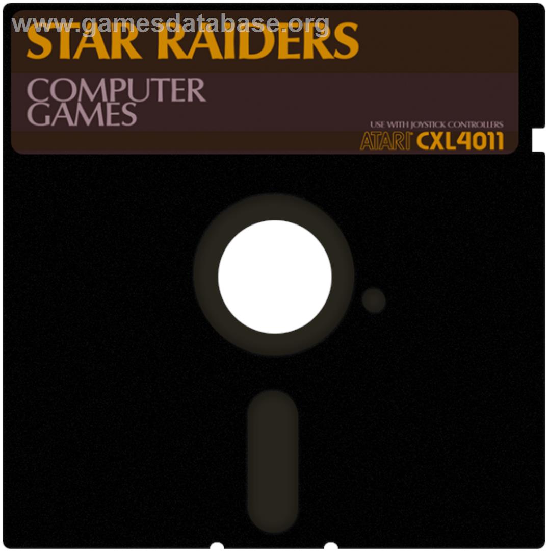 Star Raiders - Atari 8-bit - Artwork - Disc