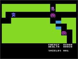 In game image of Adventure Creator on the Atari 8-bit.