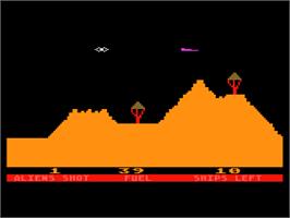 In game image of Crypts of Plumbous on the Atari 8-bit.