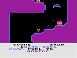 In game image of Warrior of Ras Vol.I: Dunzhin on the Atari 8-bit.