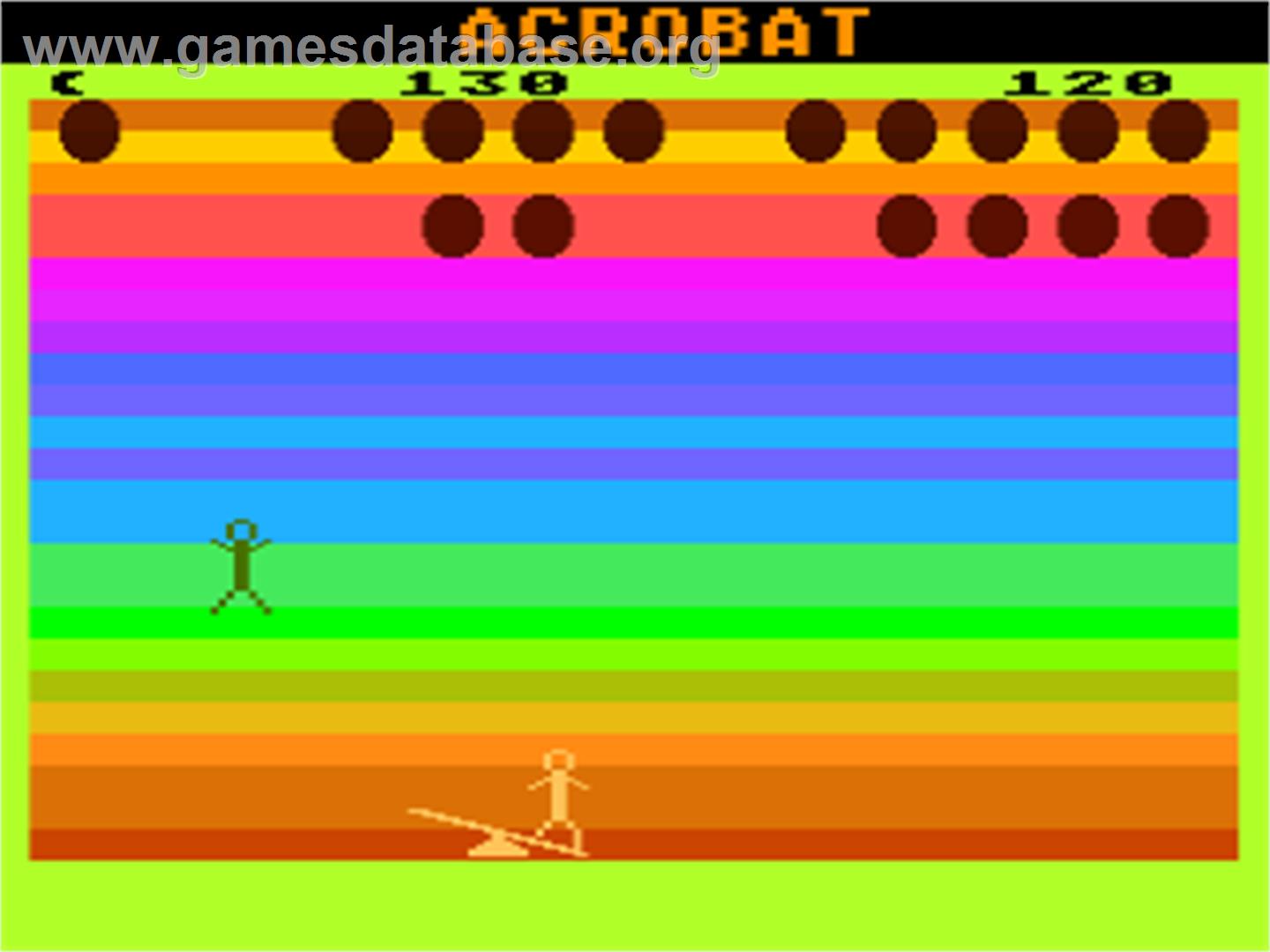 Acrobat - Atari 8-bit - Artwork - In Game