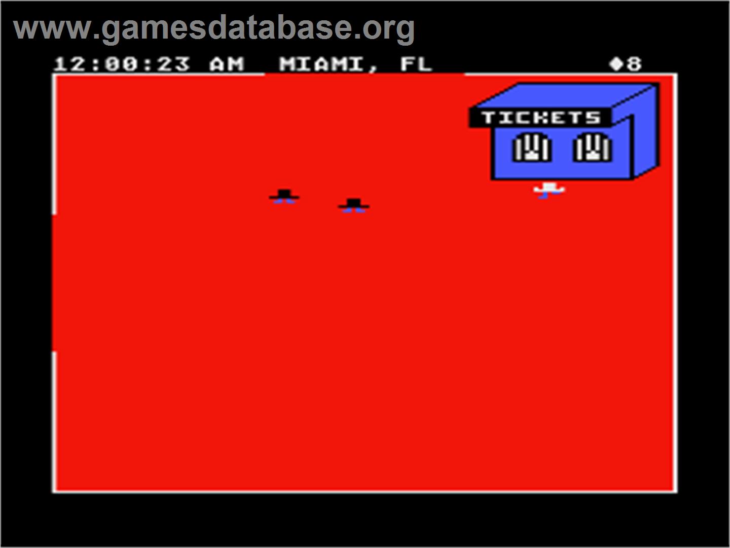 Agent USA - Atari 8-bit - Artwork - In Game
