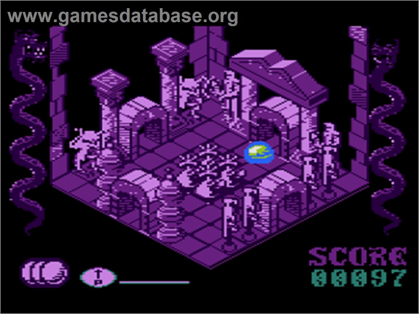 Airball - Atari 8-bit - Artwork - In Game