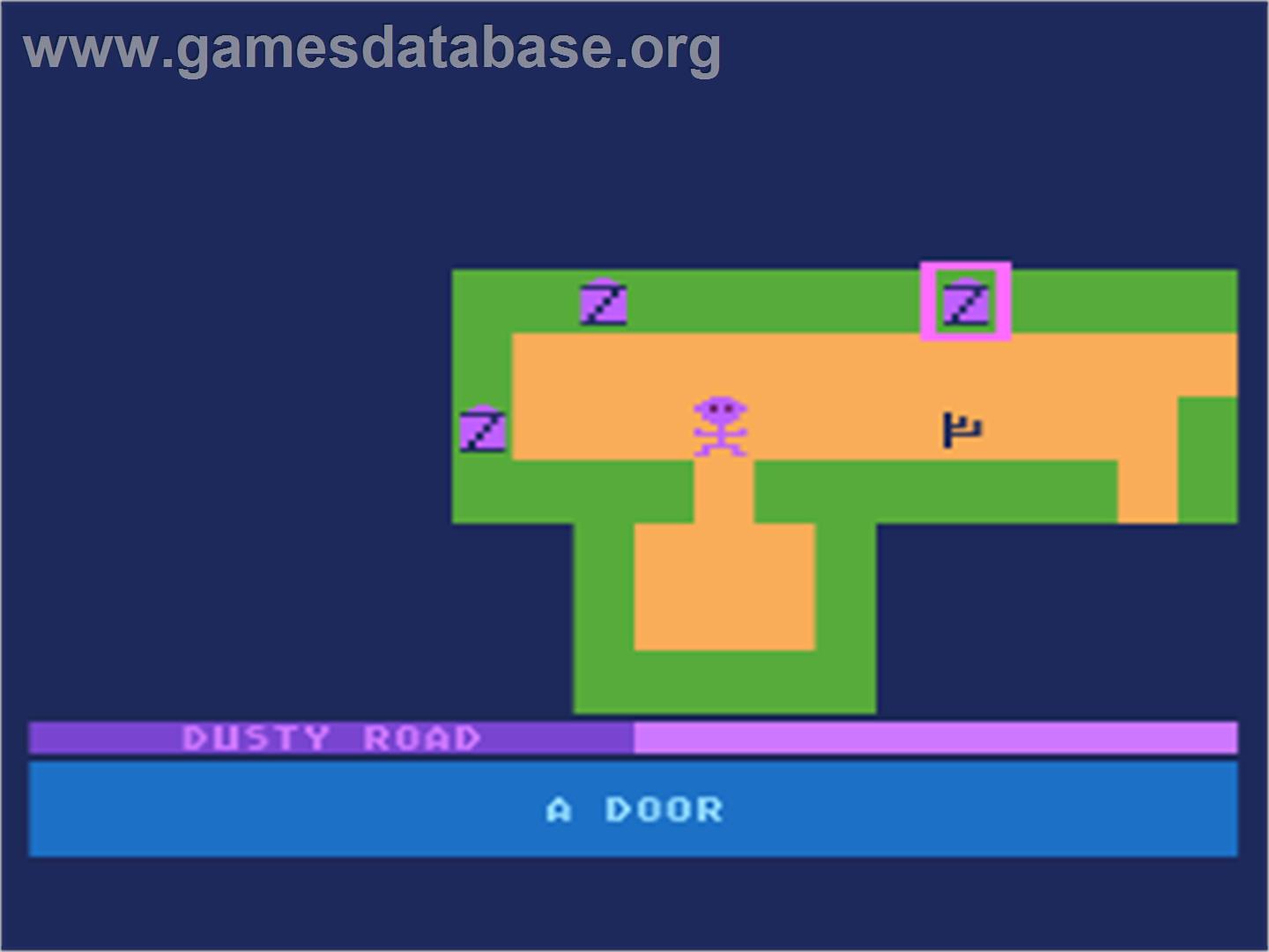 Ali Baba and the Forty Thieves - Atari 8-bit - Artwork - In Game