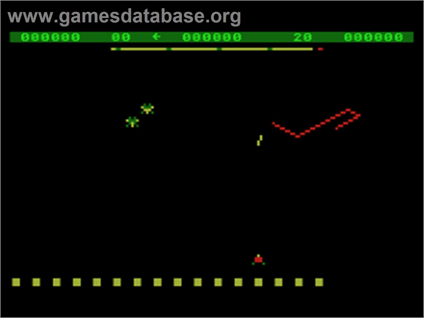 Alien Swarm - Atari 8-bit - Artwork - In Game