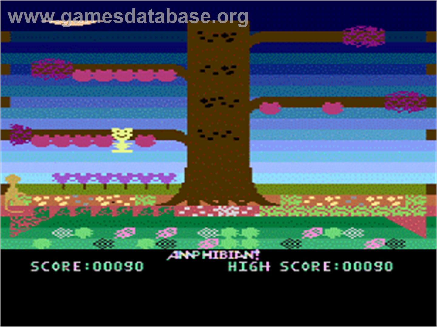 Amphibian! - Atari 8-bit - Artwork - In Game