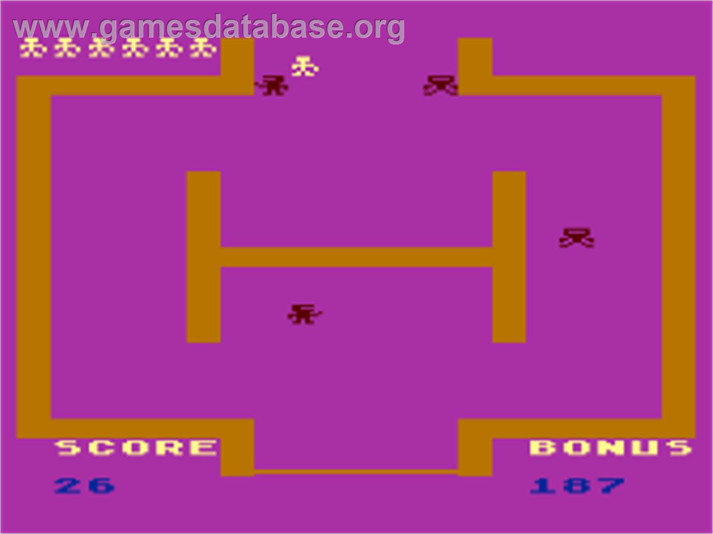 Android Attack - Atari 8-bit - Artwork - In Game