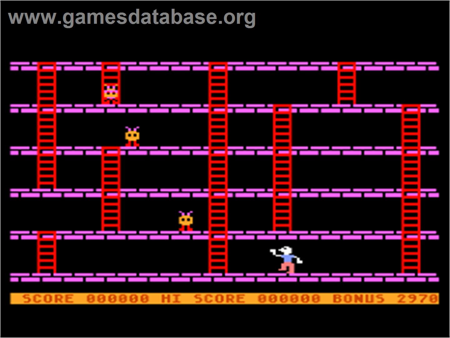 Apple Panic - Atari 8-bit - Artwork - In Game