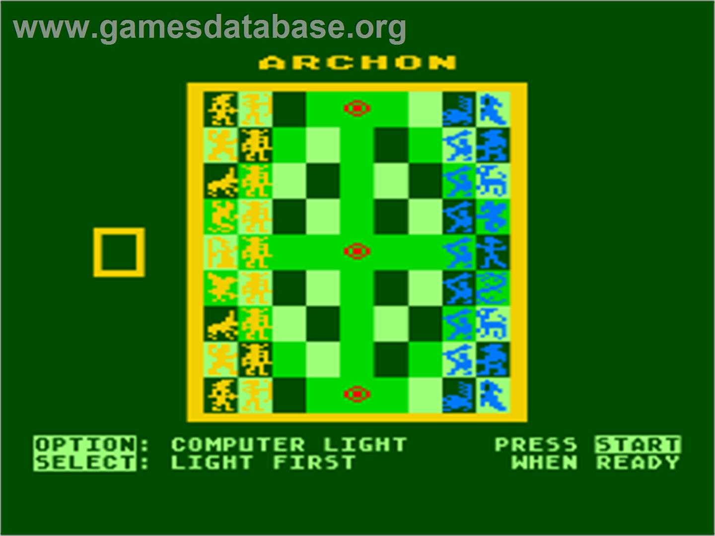 Archon: The Light and the Dark - Atari 8-bit - Artwork - In Game