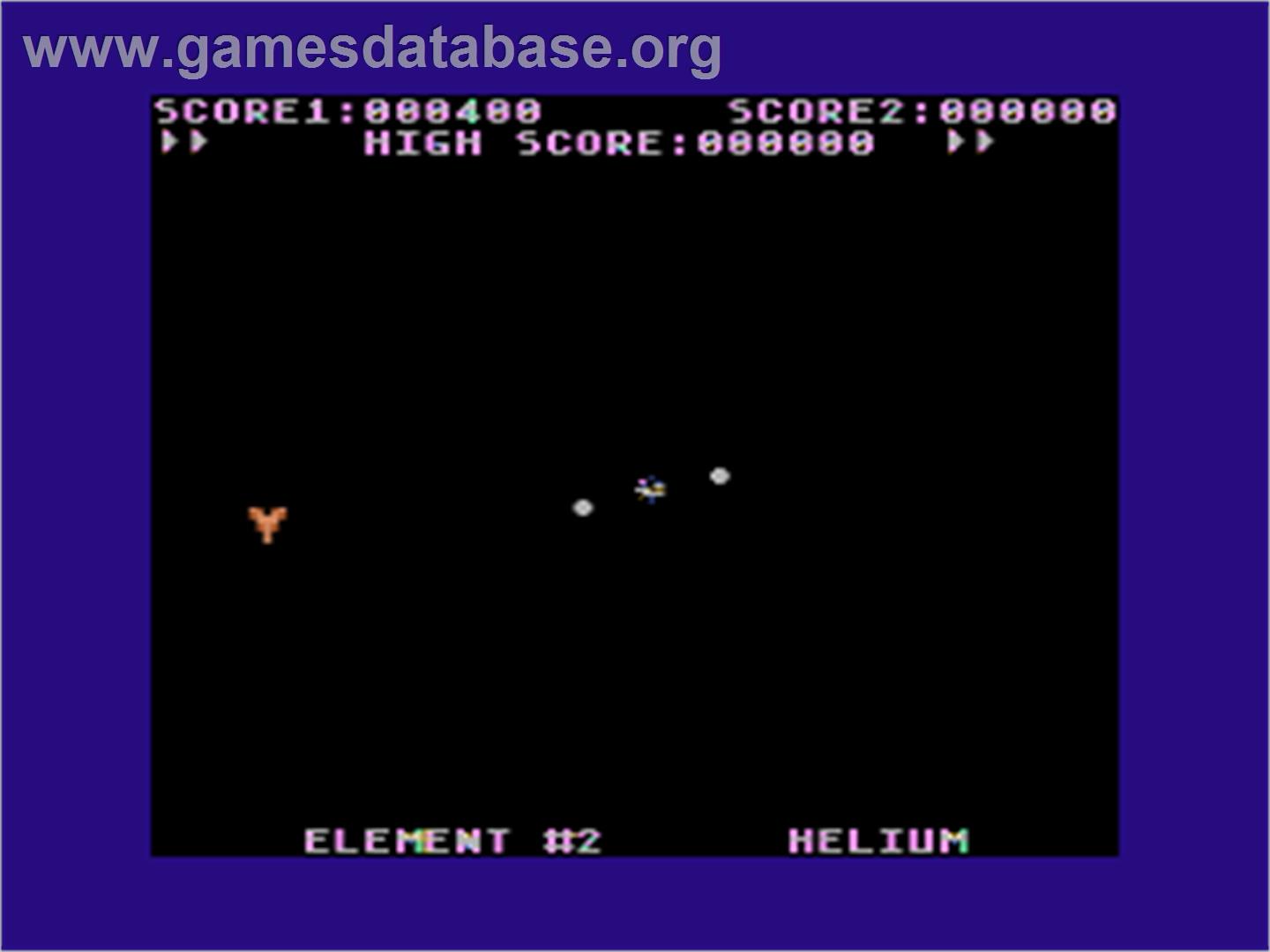 Atom Smasher - Atari 8-bit - Artwork - In Game