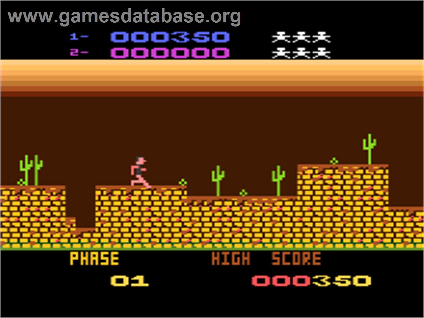 Aztec Challenge - Atari 8-bit - Artwork - In Game
