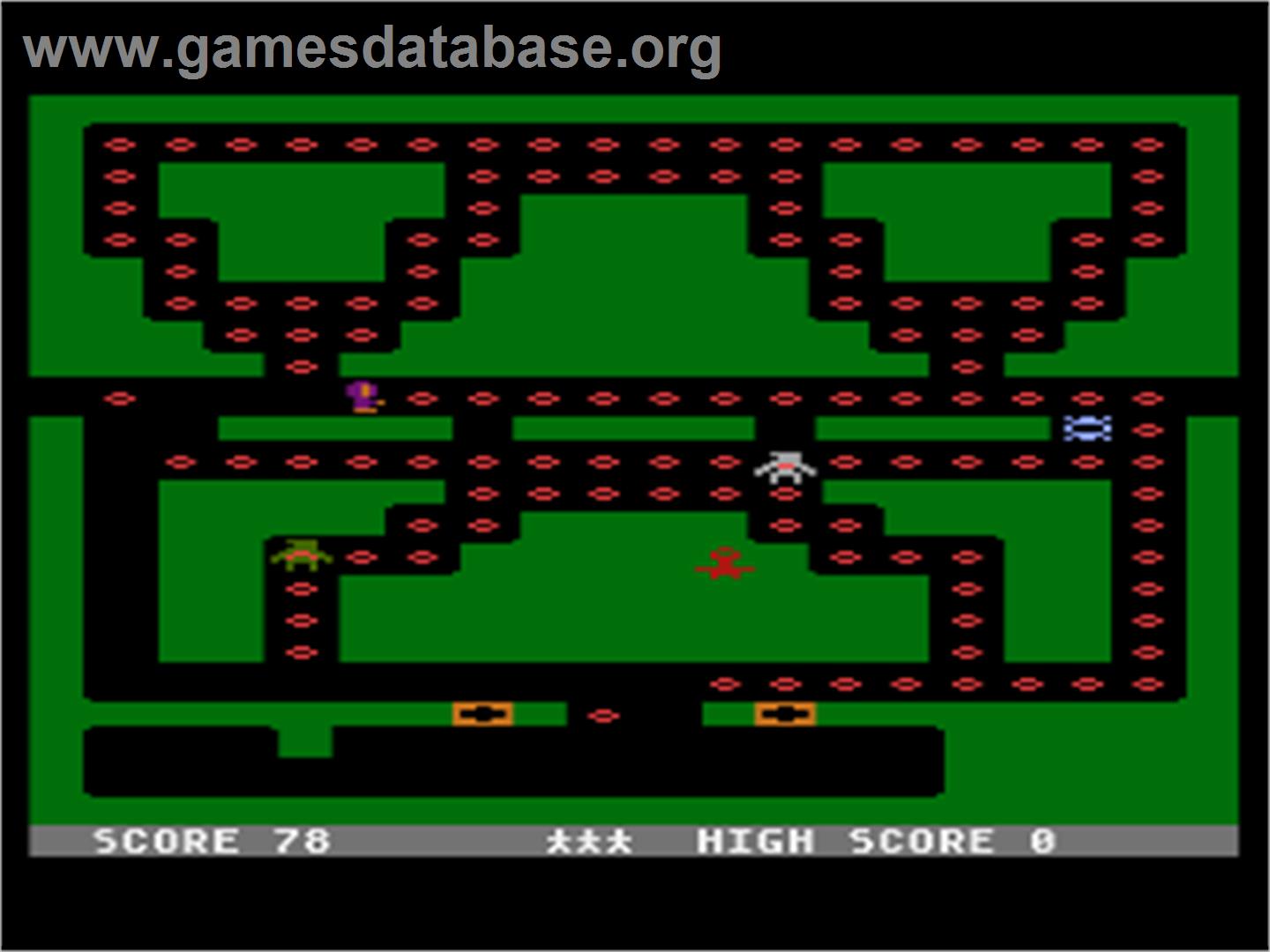 Back Track - Atari 8-bit - Artwork - In Game