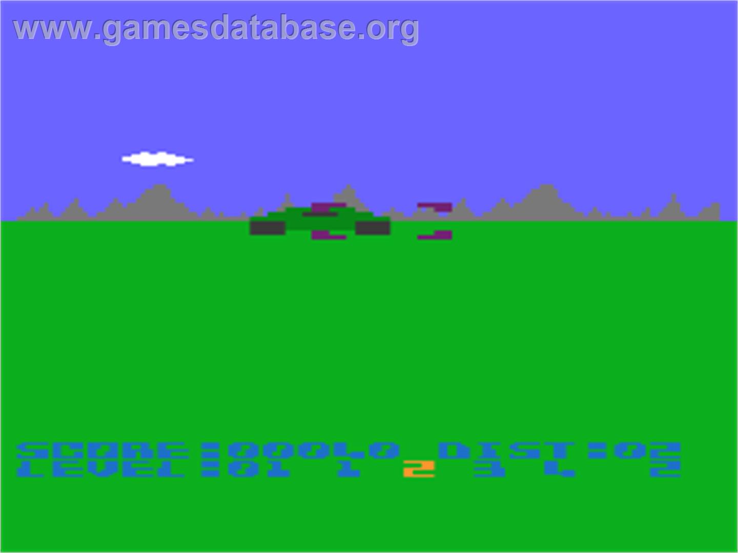 Battle Tank - Atari 8-bit - Artwork - In Game