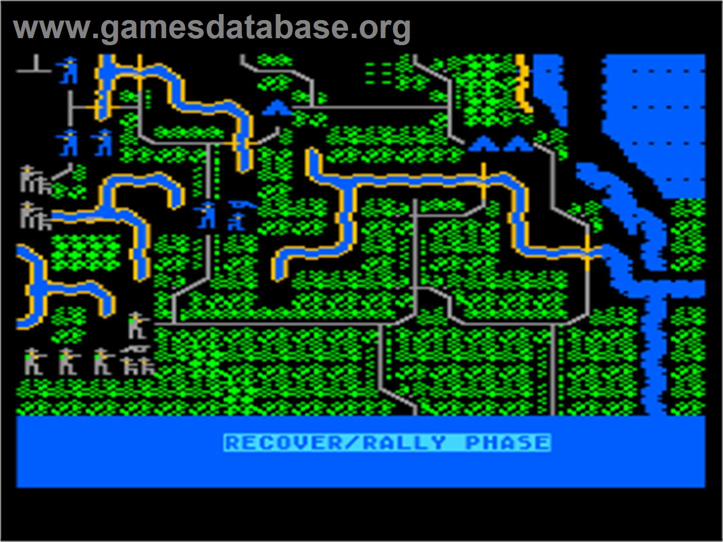 Battle of Shiloh - Atari 8-bit - Artwork - In Game
