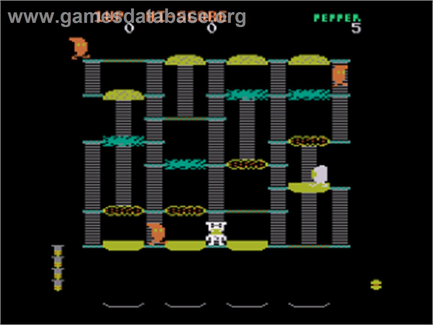 Beef Drop - Atari 8-bit - Artwork - In Game