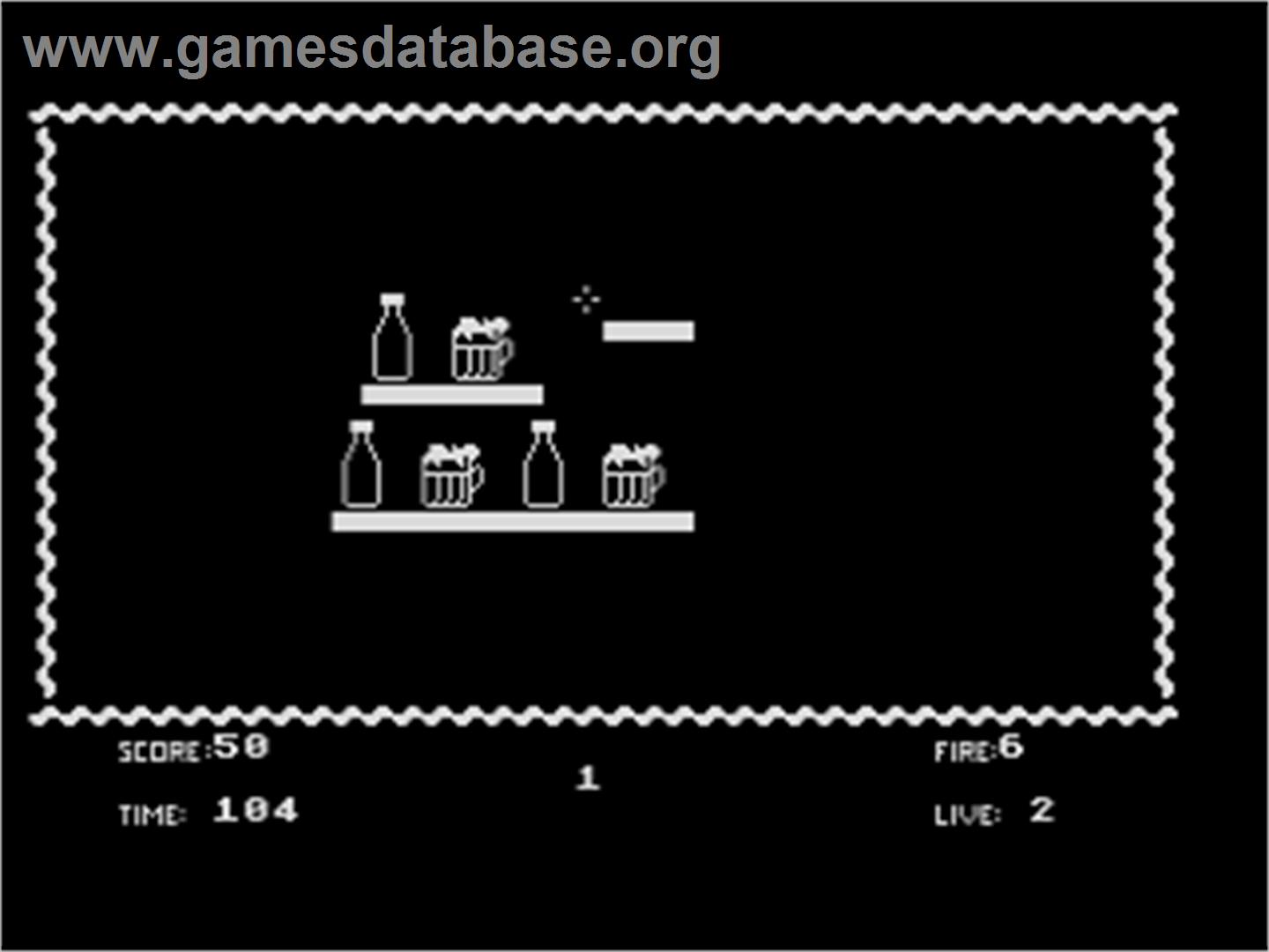 Beer Shot - Atari 8-bit - Artwork - In Game