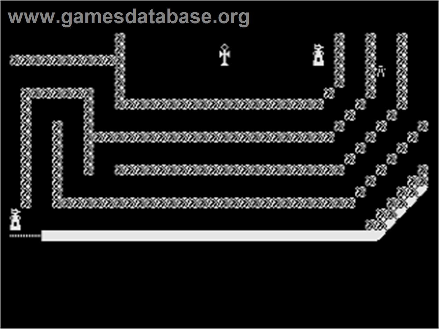 Beneath The Pyramids - Atari 8-bit - Artwork - In Game