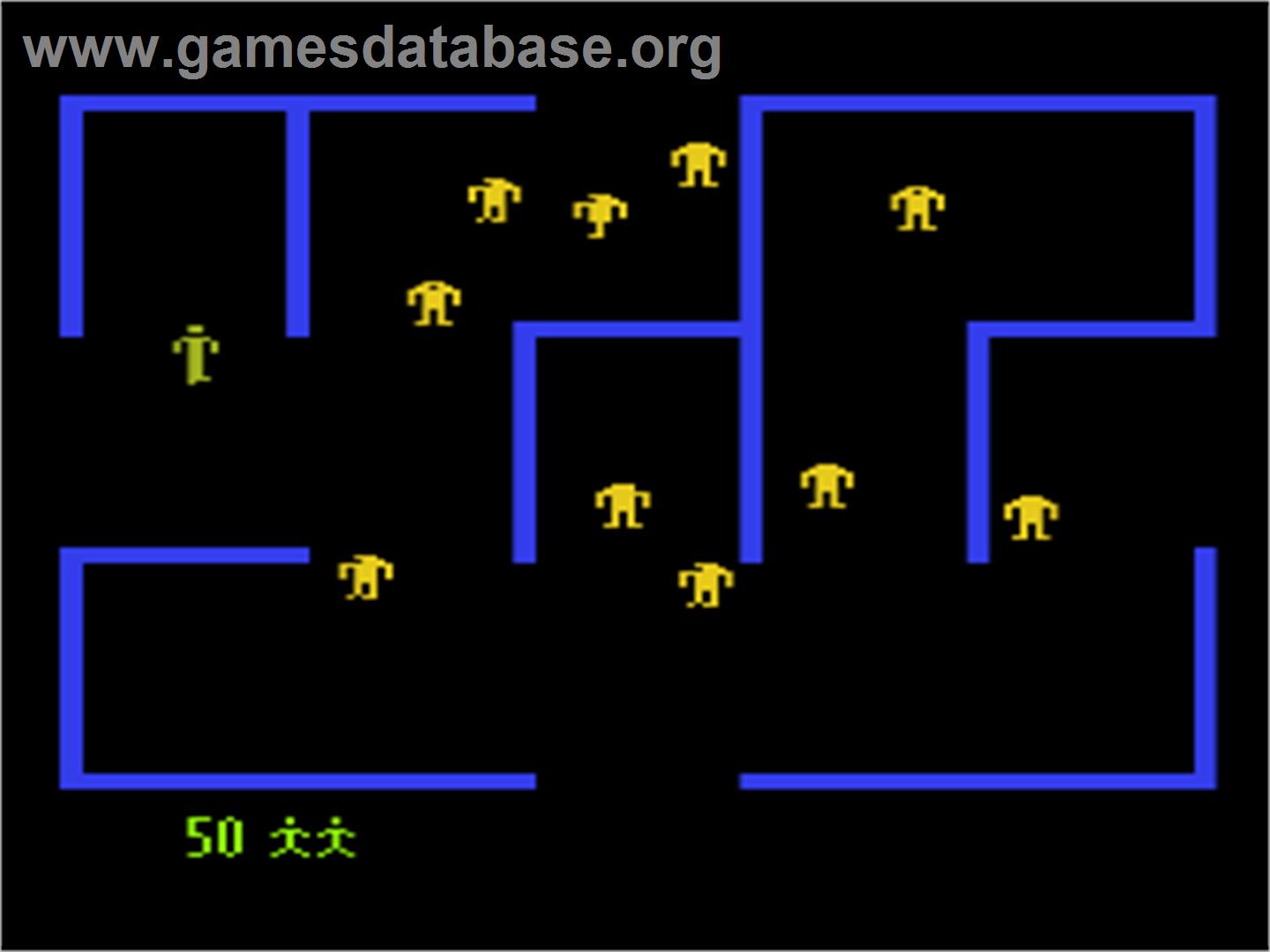 Berzerk - Atari 8-bit - Artwork - In Game