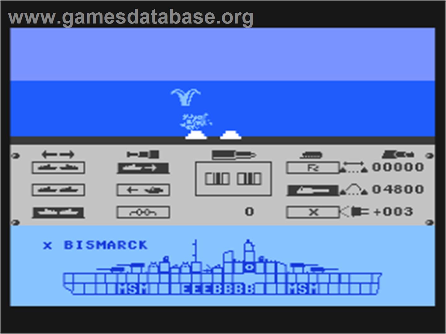 Bismarck - Atari 8-bit - Artwork - In Game