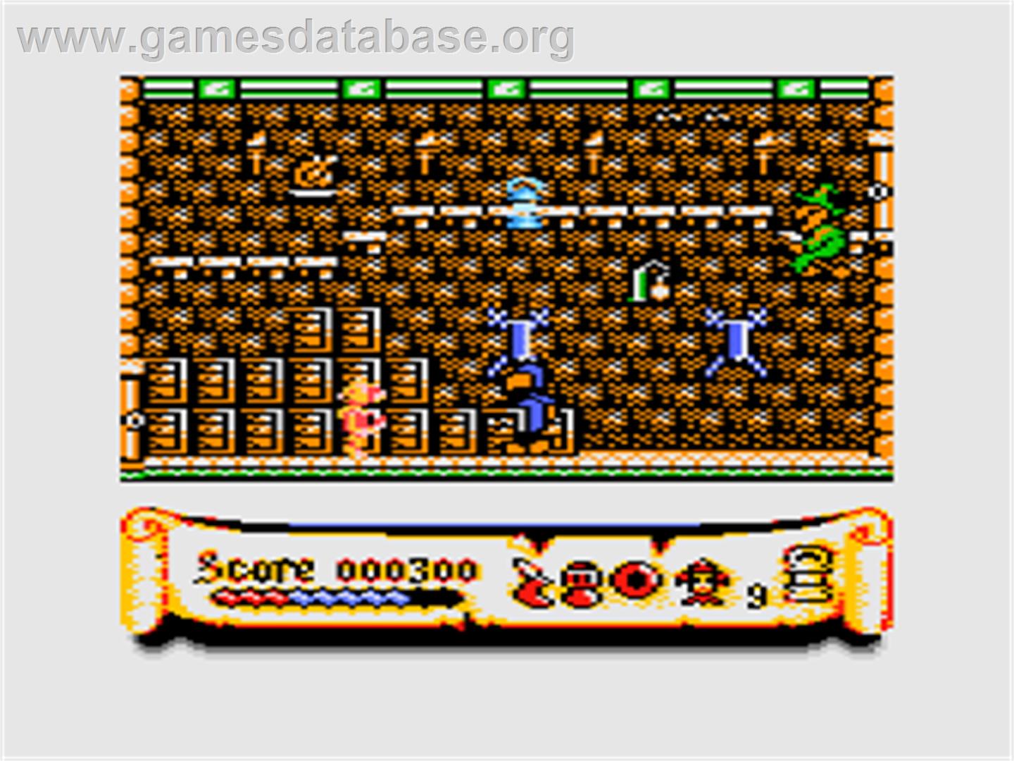 Black Lamp - Atari 8-bit - Artwork - In Game
