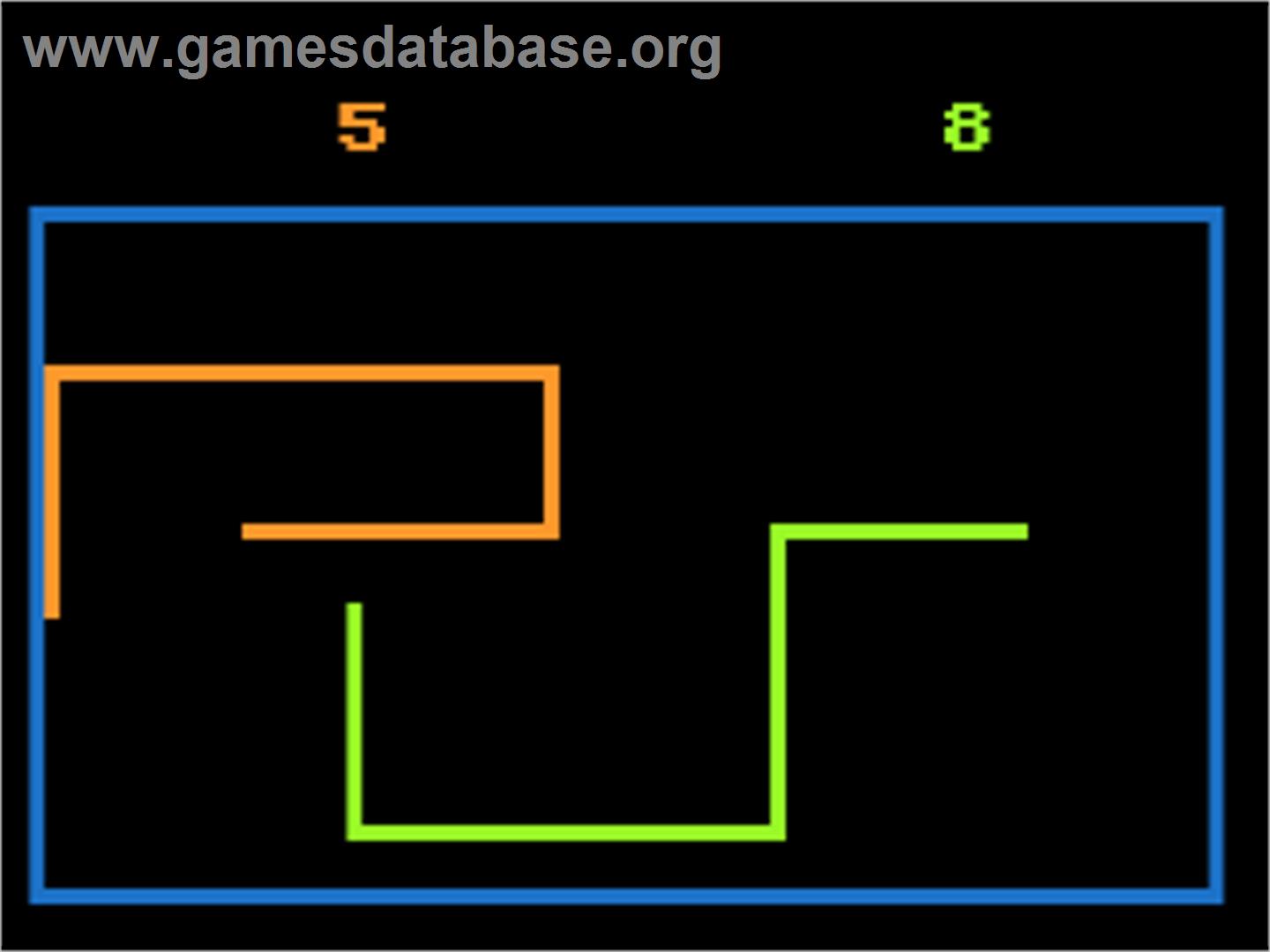 Blockade - Atari 8-bit - Artwork - In Game