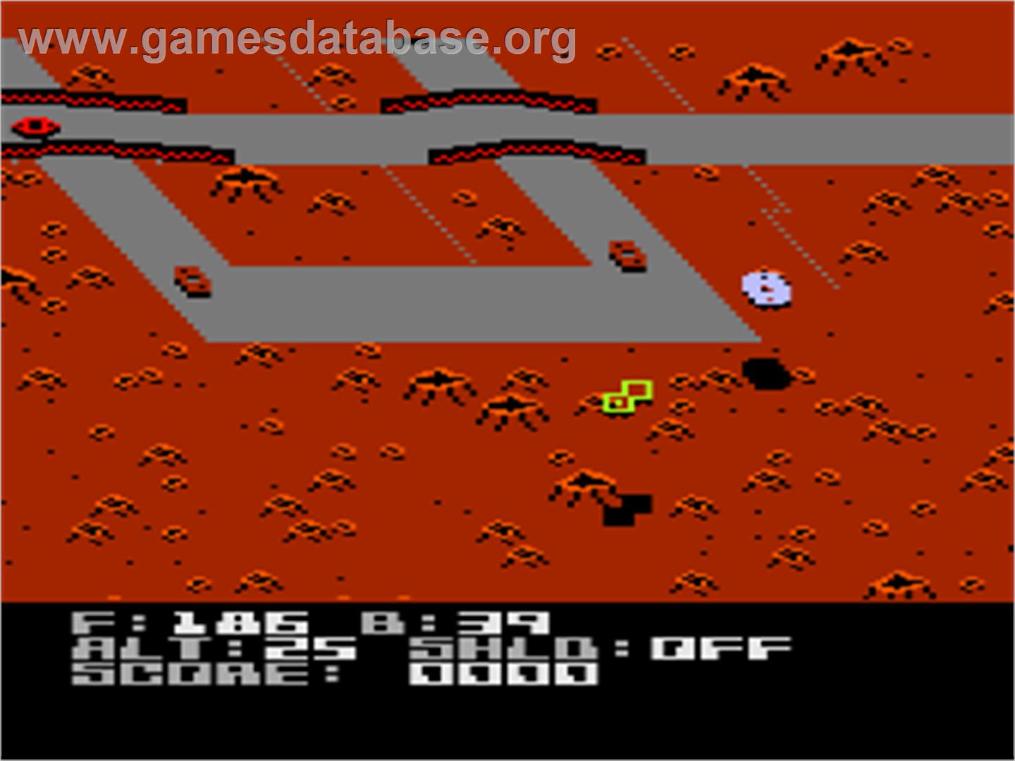 Blue Max 2001 - Atari 8-bit - Artwork - In Game