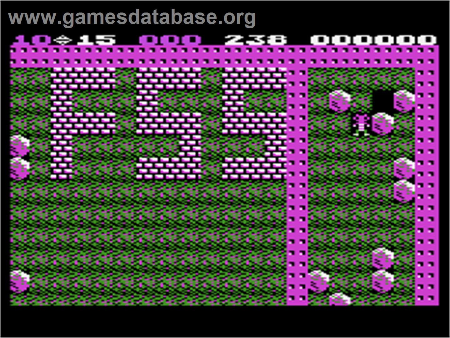 Boulder Dash 2 - Atari 8-bit - Artwork - In Game