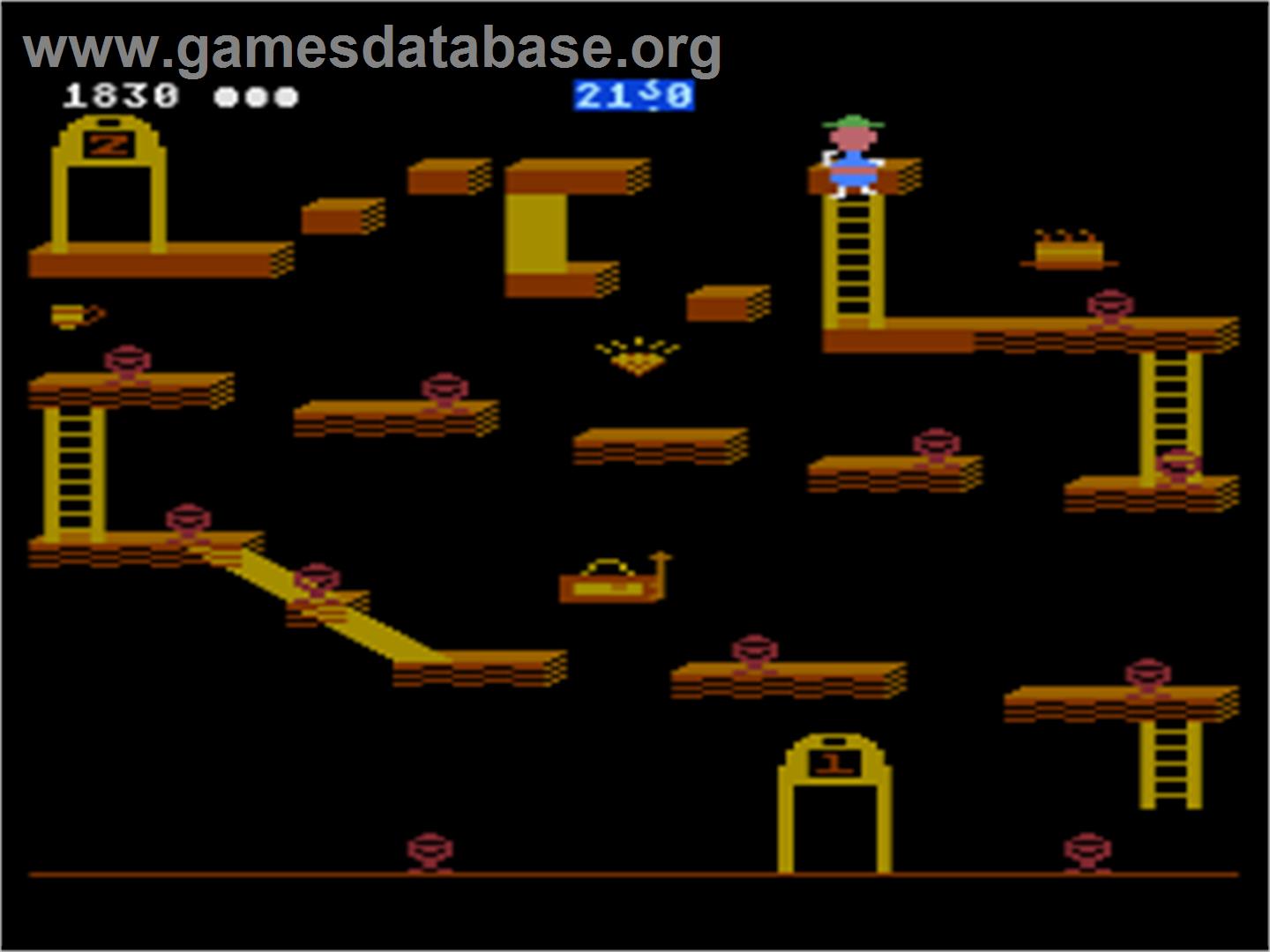 Bounty Bob Strikes Back - Atari 8-bit - Artwork - In Game