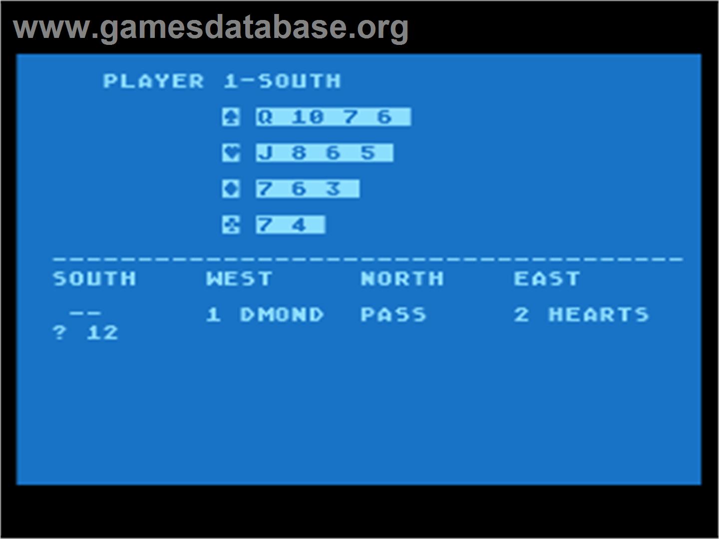 Bridgepro - Atari 8-bit - Artwork - In Game