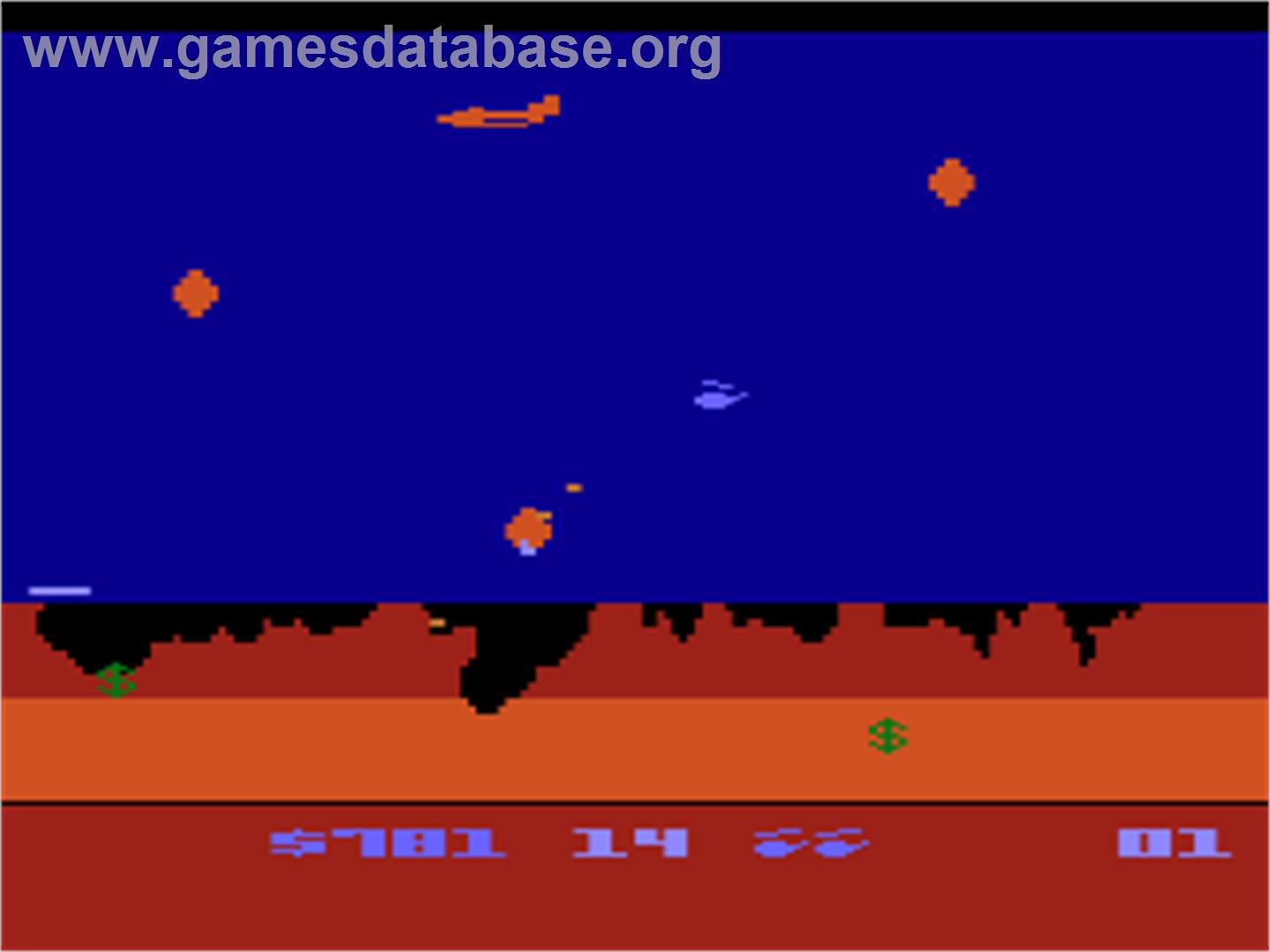 Buried Buck$ - Atari 8-bit - Artwork - In Game