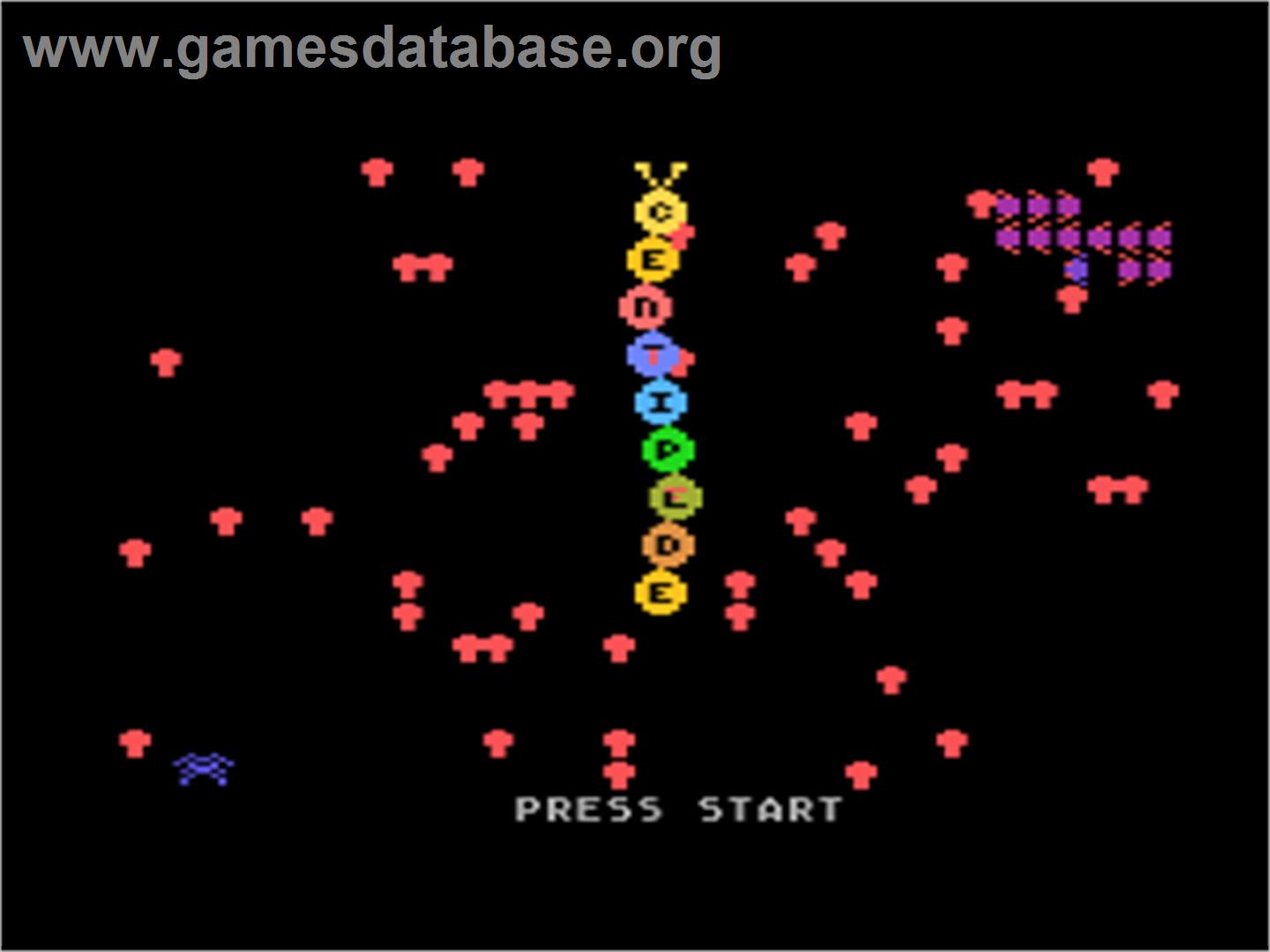 Centipede - Atari 8-bit - Artwork - In Game