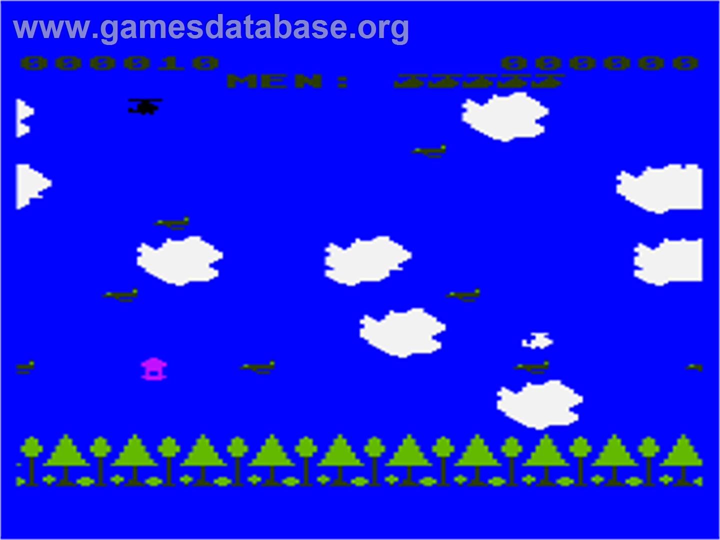 Chickin Chase - Atari 8-bit - Artwork - In Game