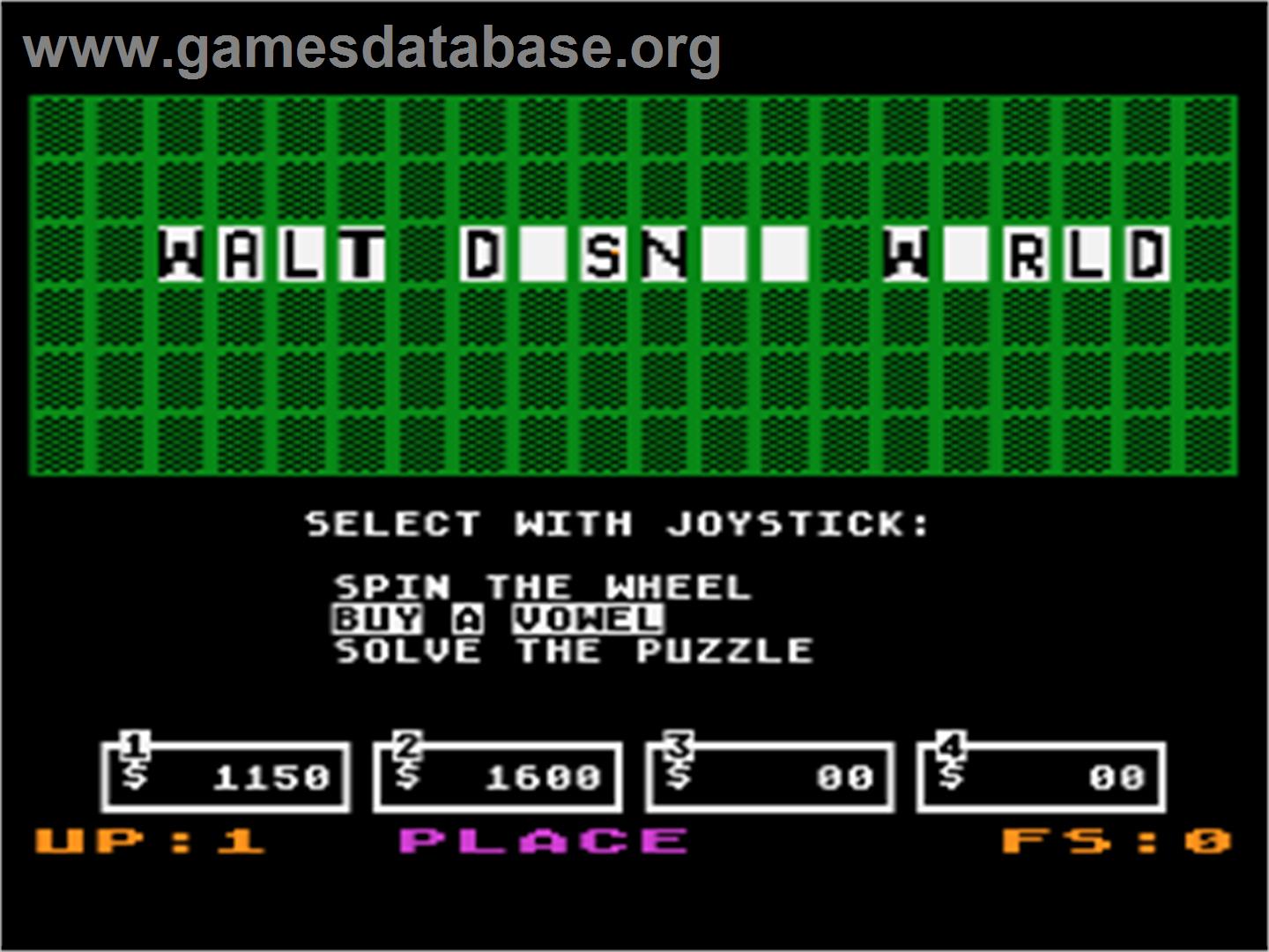 Circle Of Richness - Atari 8-bit - Artwork - In Game