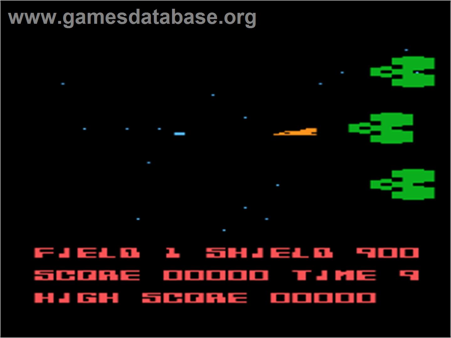 Collision Course - Atari 8-bit - Artwork - In Game