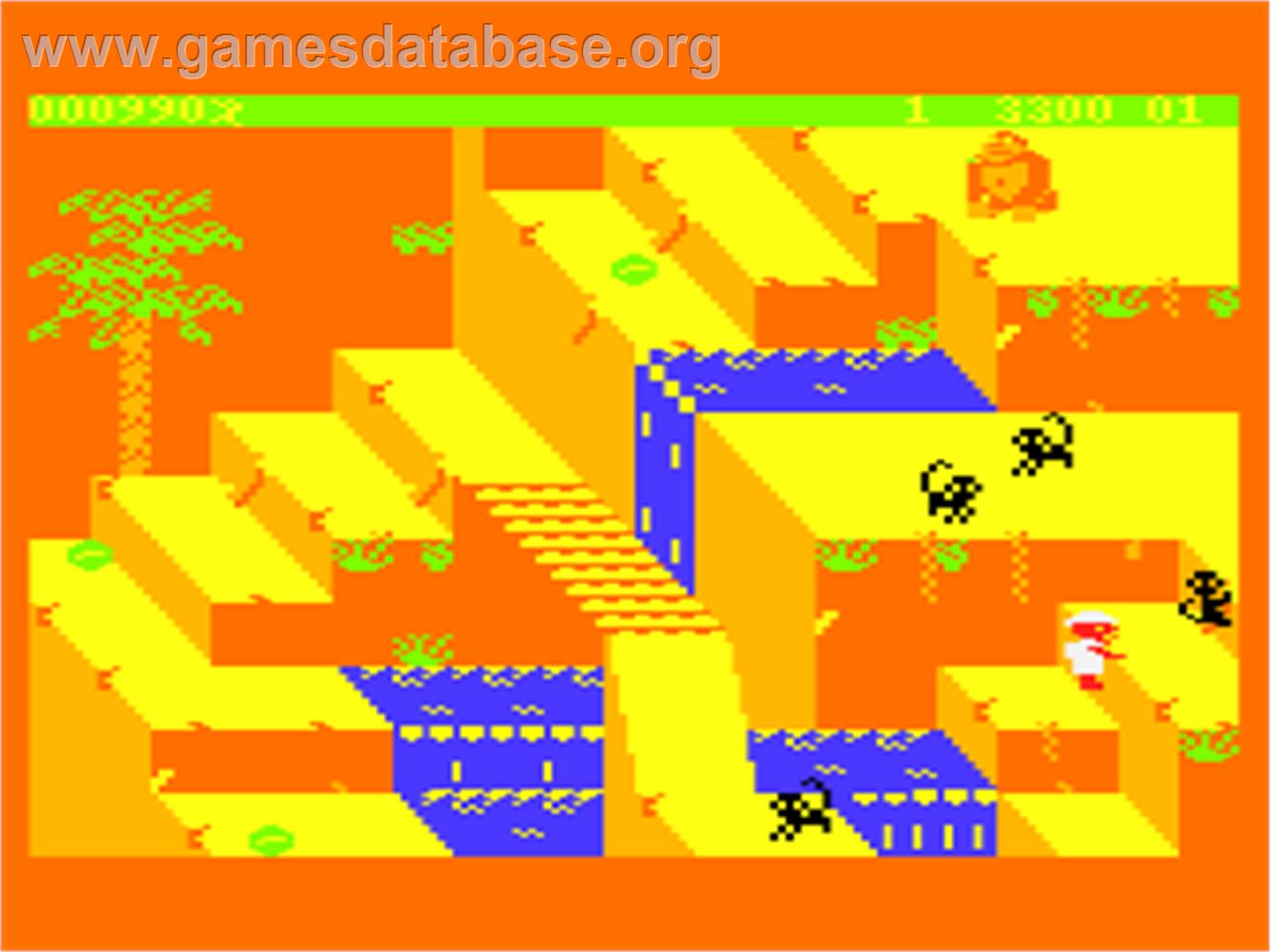 Congo Bongo - Atari 8-bit - Artwork - In Game