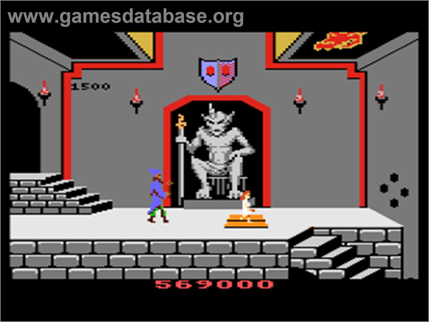 Crossbow - Atari 8-bit - Artwork - In Game