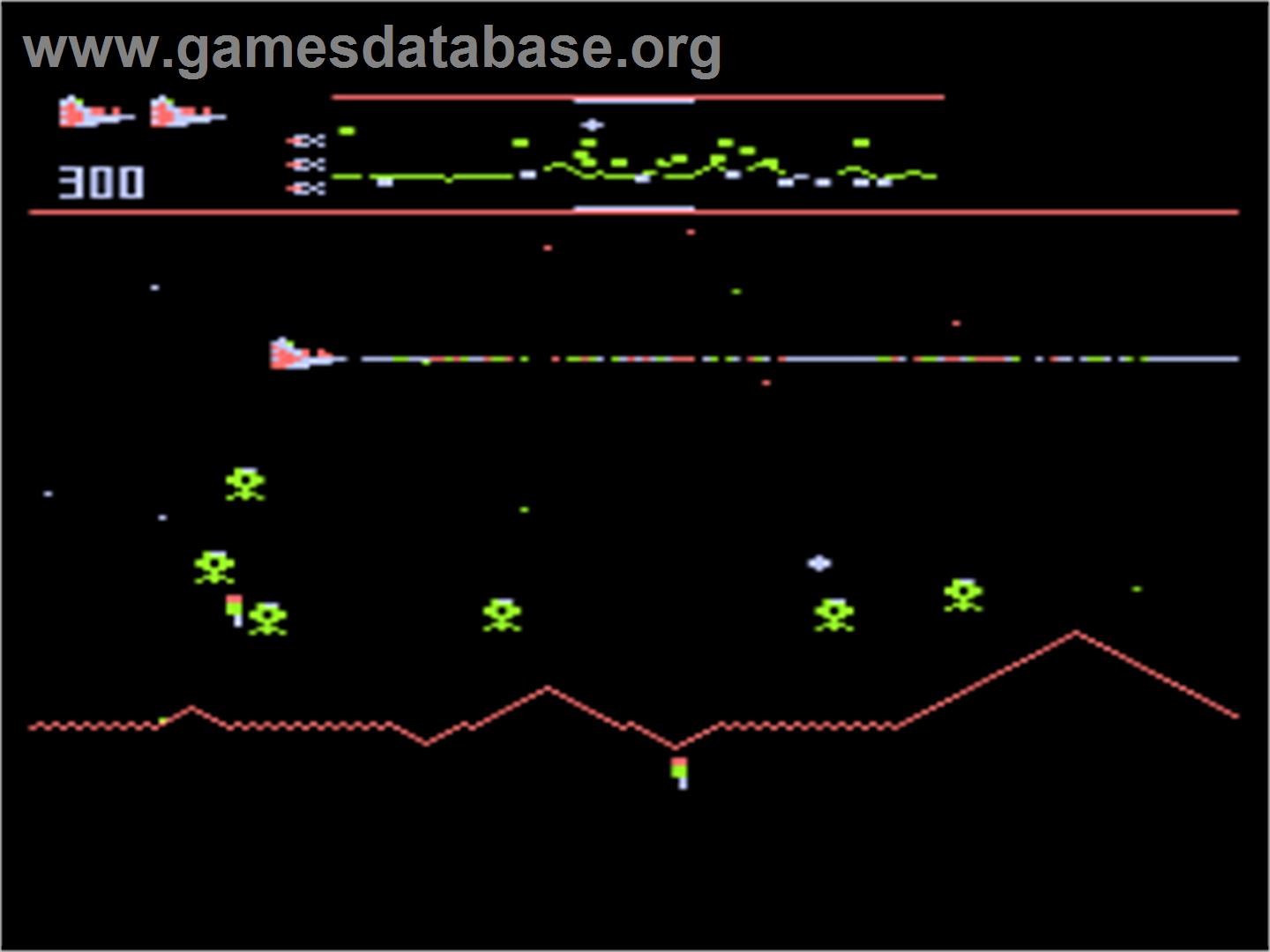 Defender - Atari 8-bit - Artwork - In Game
