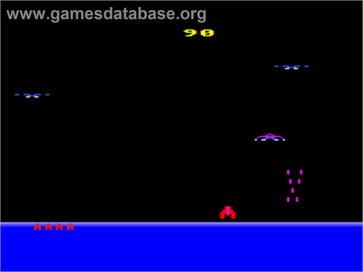 Demon Attack - Atari 8-bit - Artwork - In Game