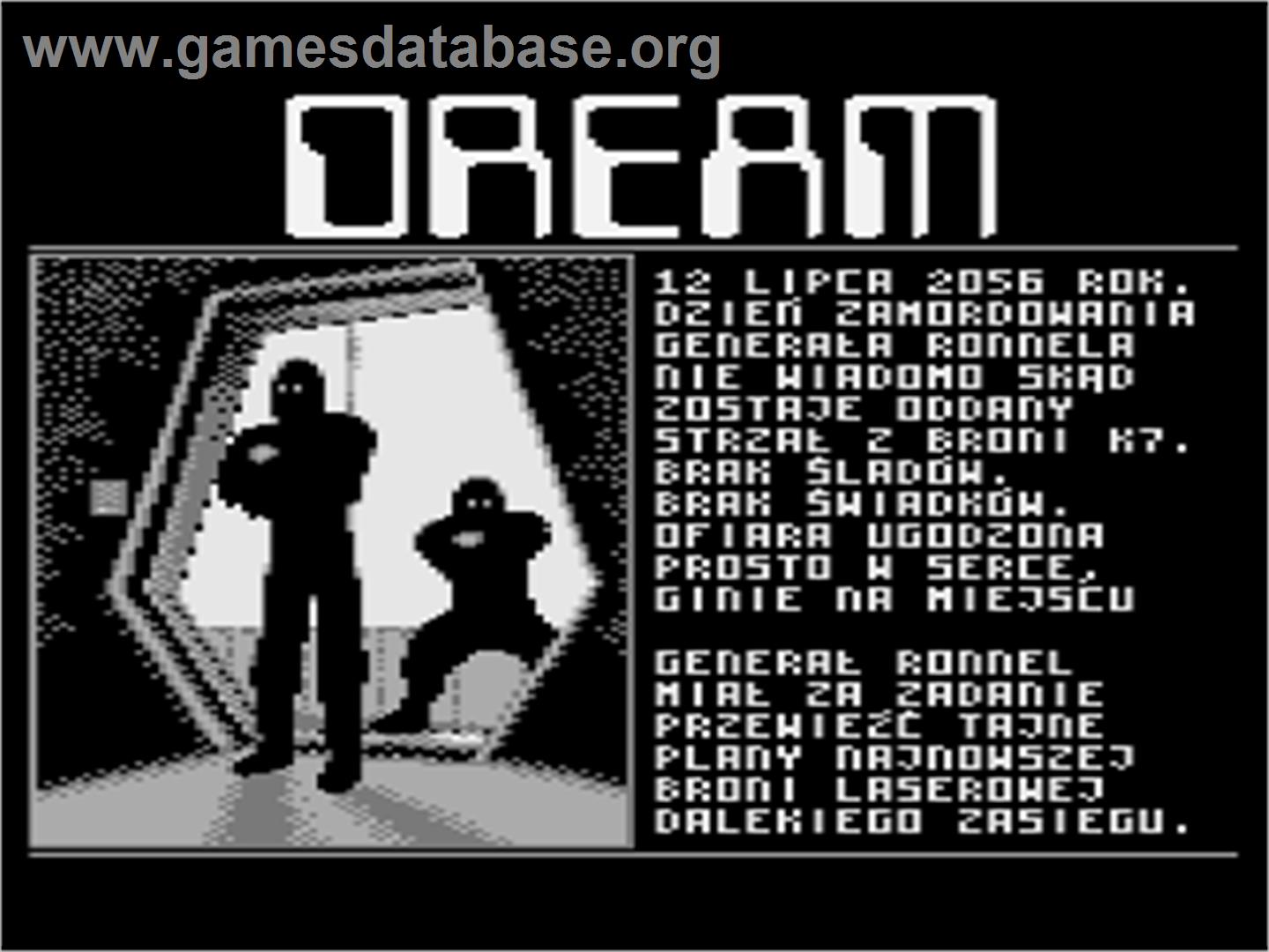 Dream - Atari 8-bit - Artwork - In Game