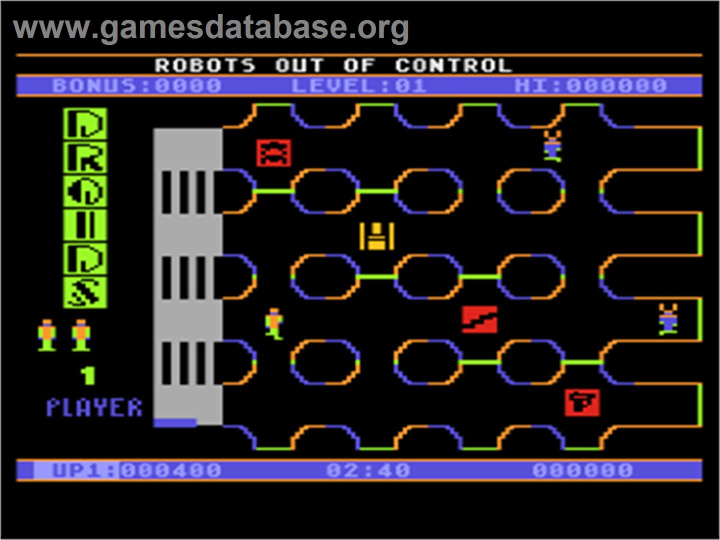 Droids - Atari 8-bit - Artwork - In Game