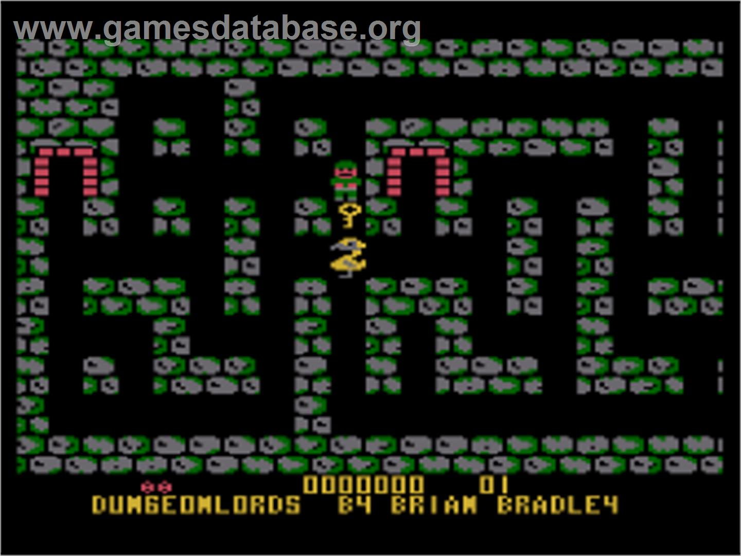 Dungeonlords - Atari 8-bit - Artwork - In Game
