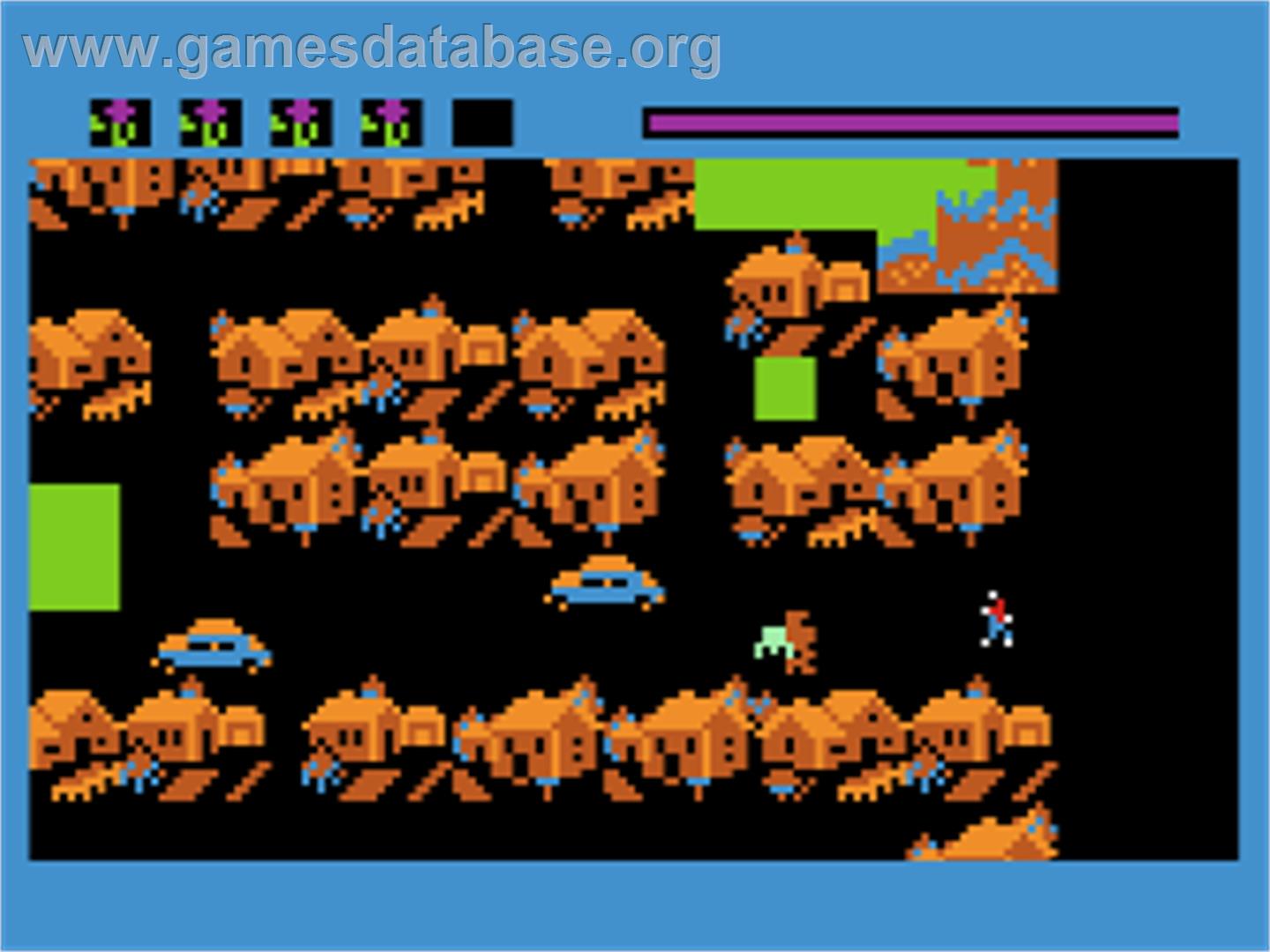 E.T. Phone Home - Atari 8-bit - Artwork - In Game