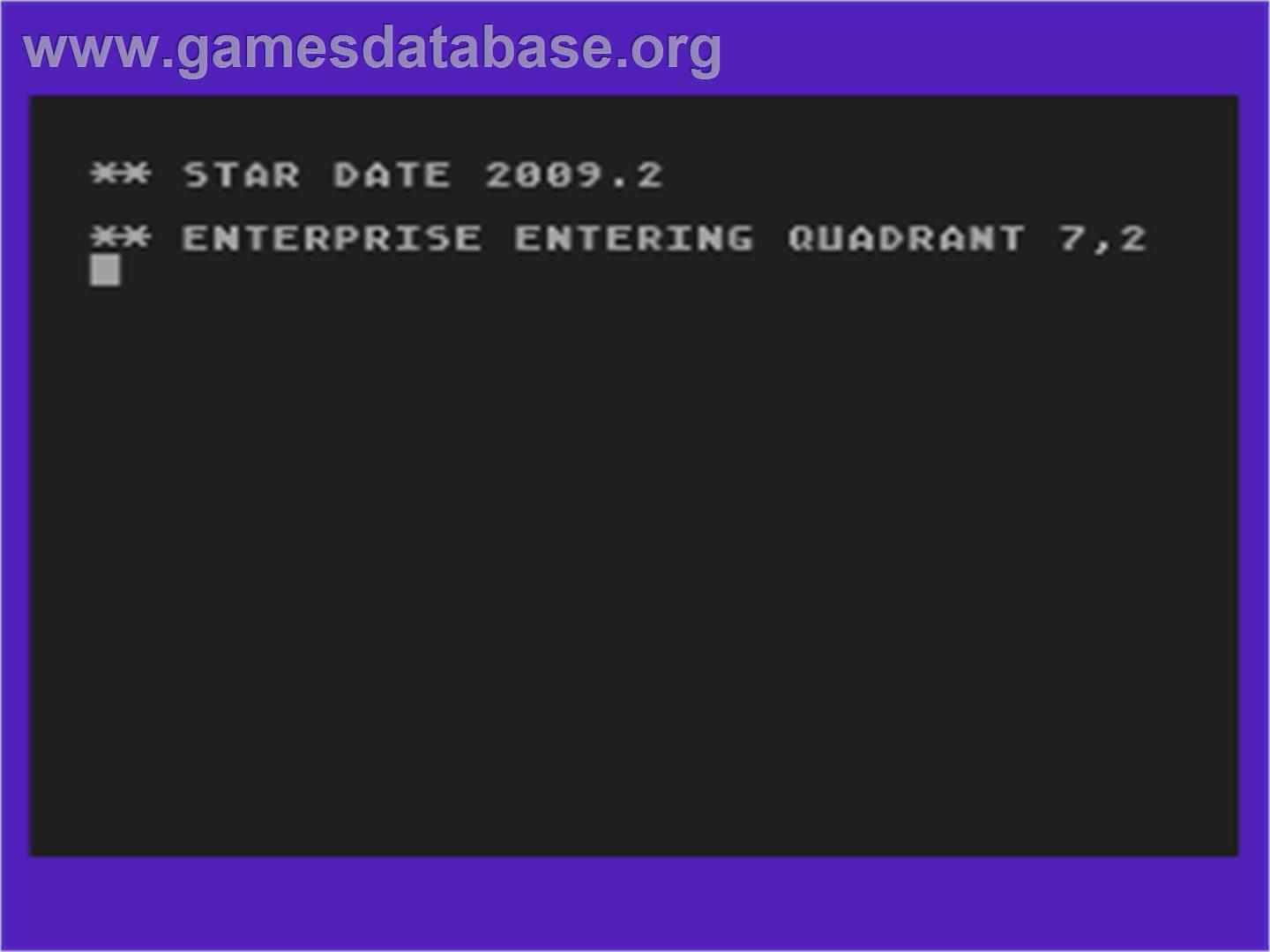 Enterprise - Atari 8-bit - Artwork - In Game