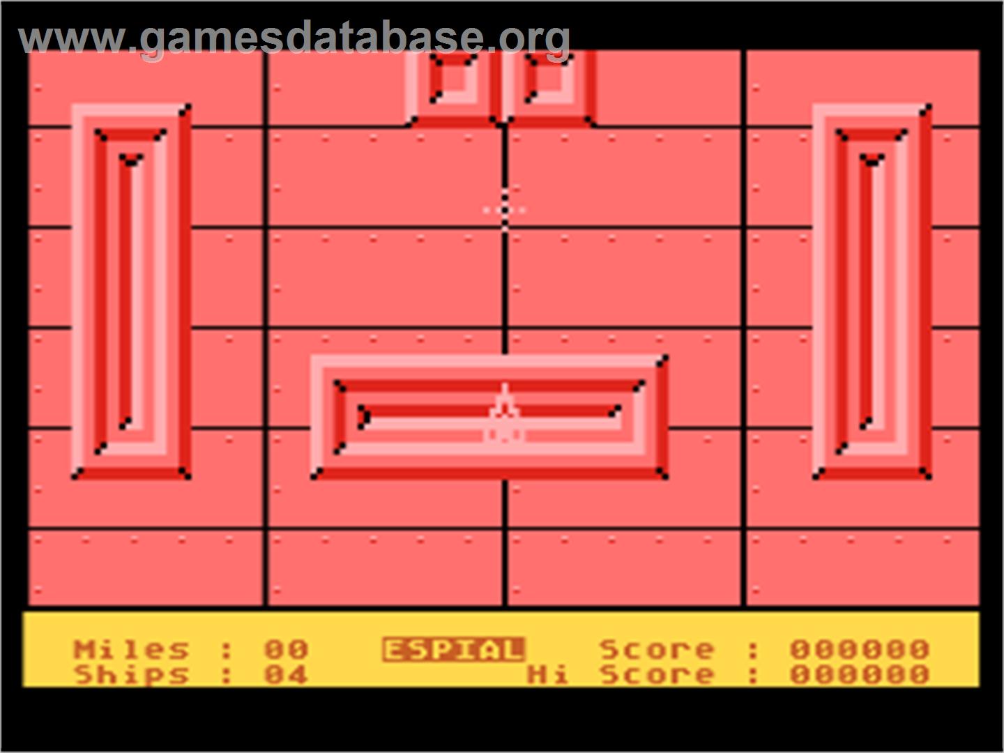 Espial - Atari 8-bit - Artwork - In Game