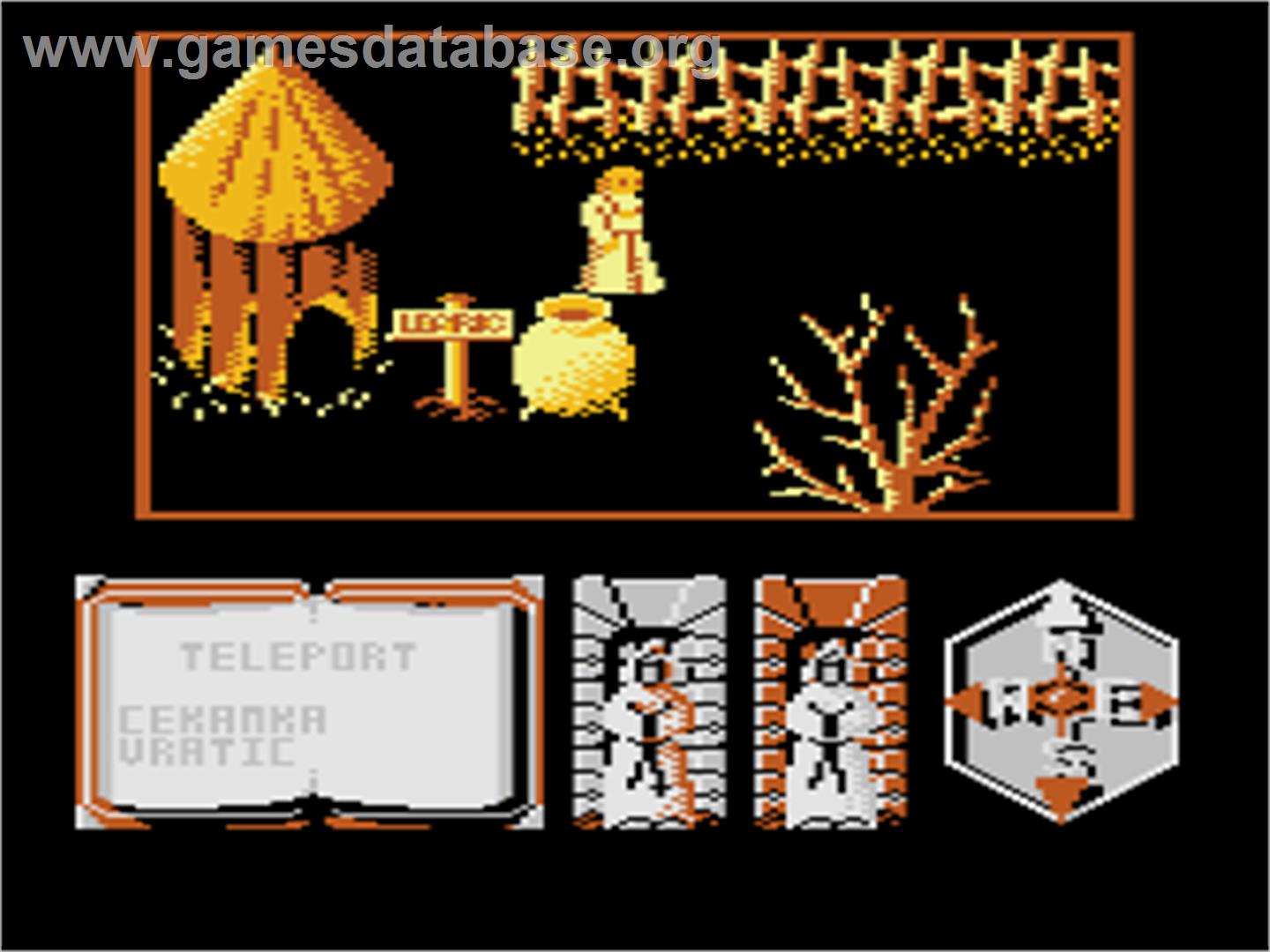 Feud - Atari 8-bit - Artwork - In Game