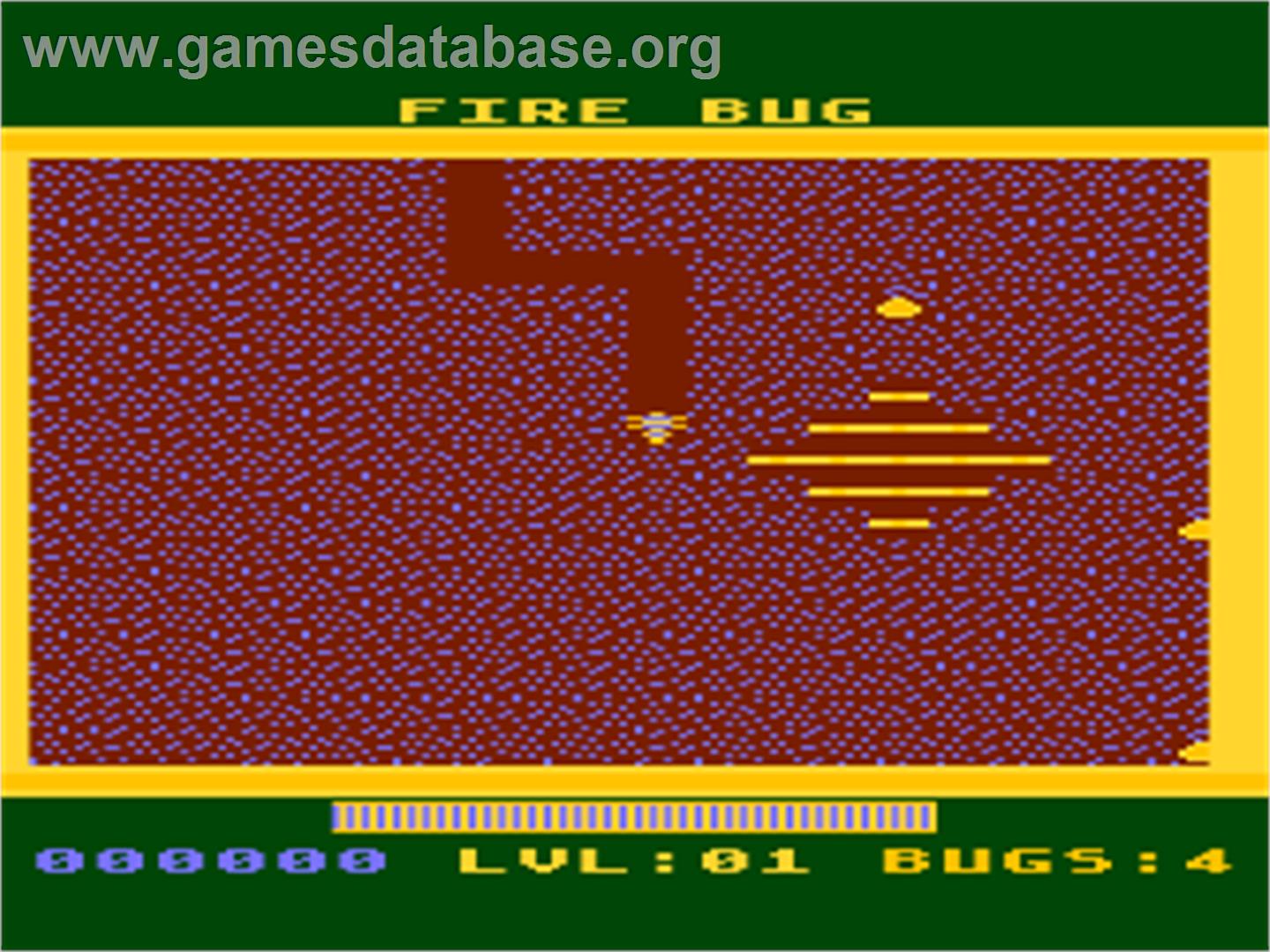 Fire Bug - Atari 8-bit - Artwork - In Game