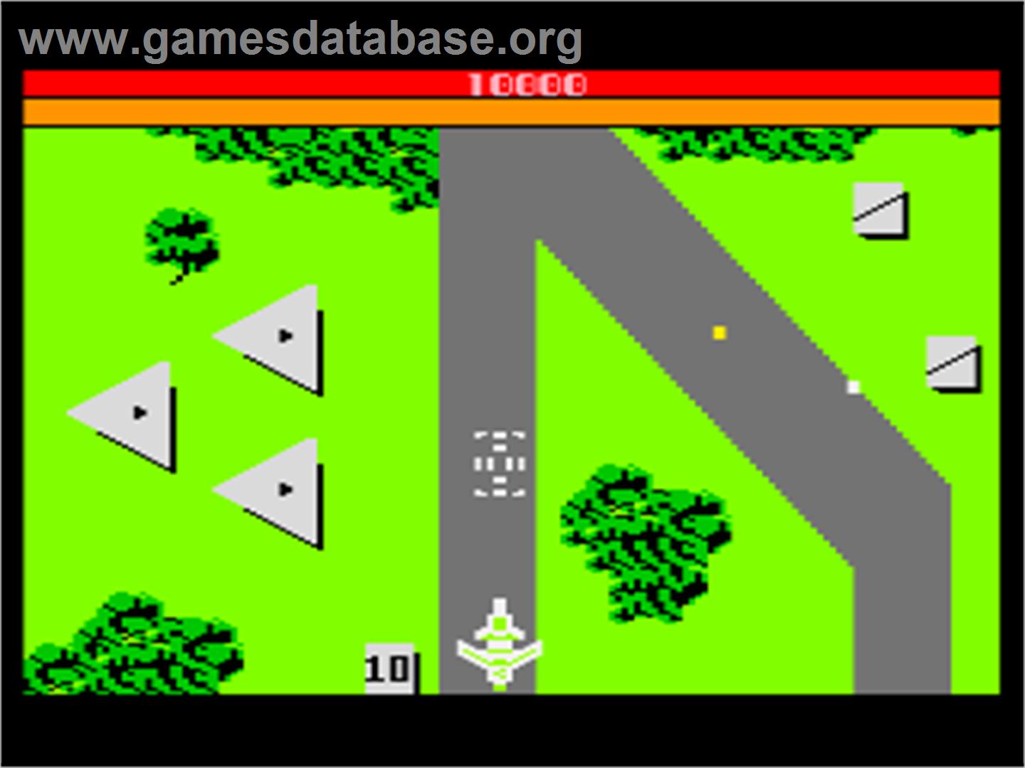 Flak - Atari 8-bit - Artwork - In Game