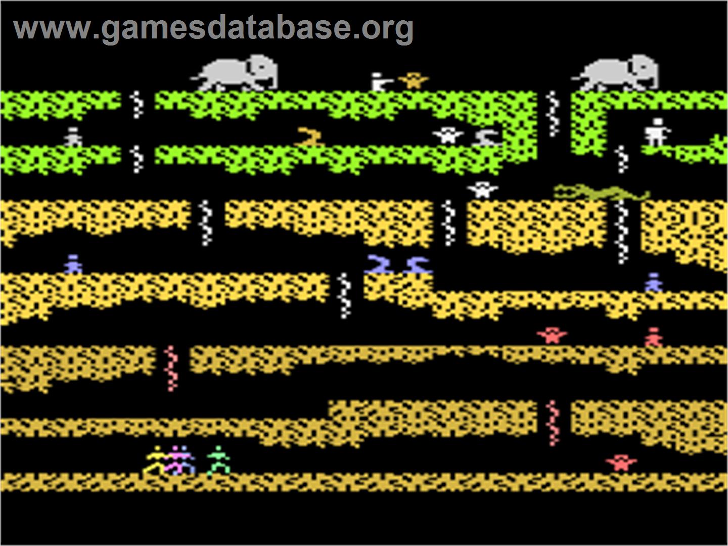 Floyd of the Jungle - Atari 8-bit - Artwork - In Game