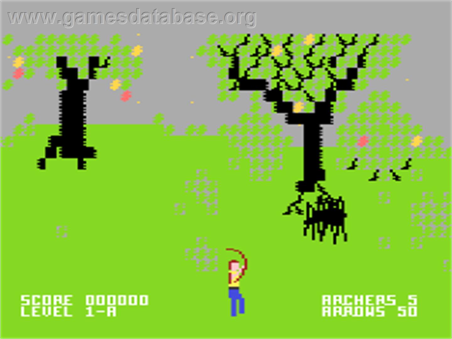 Forbidden Forest - Atari 8-bit - Artwork - In Game